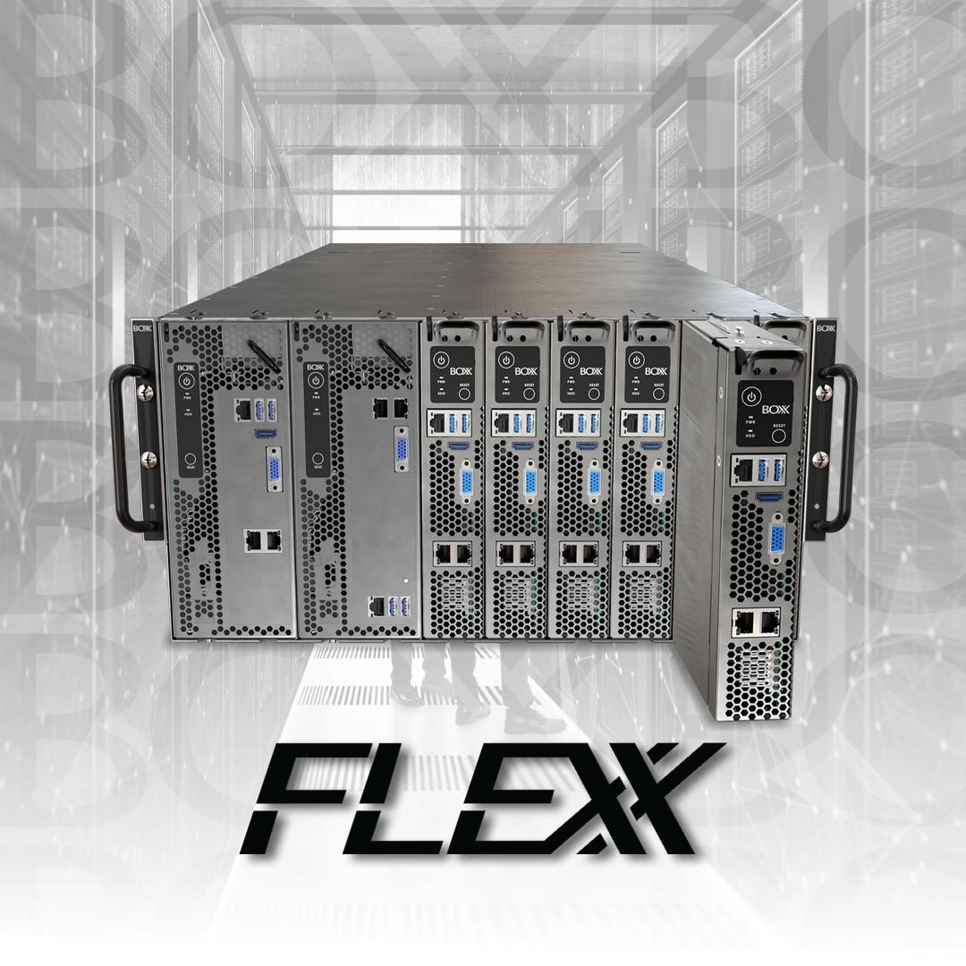 BOXX FLEXX High Density Data Center Workstation Nodes
