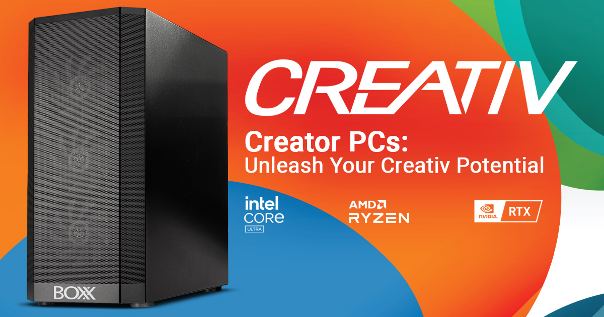 Creator PCs for Content Creators and Professionals | BOXX